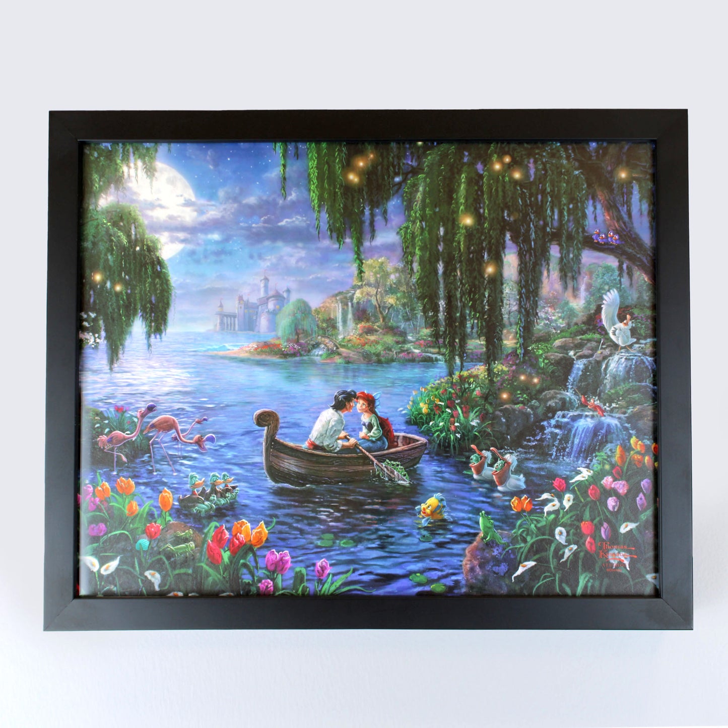 The Little Mermaid II (Disney) Thomas Kinkade Framed Art Print