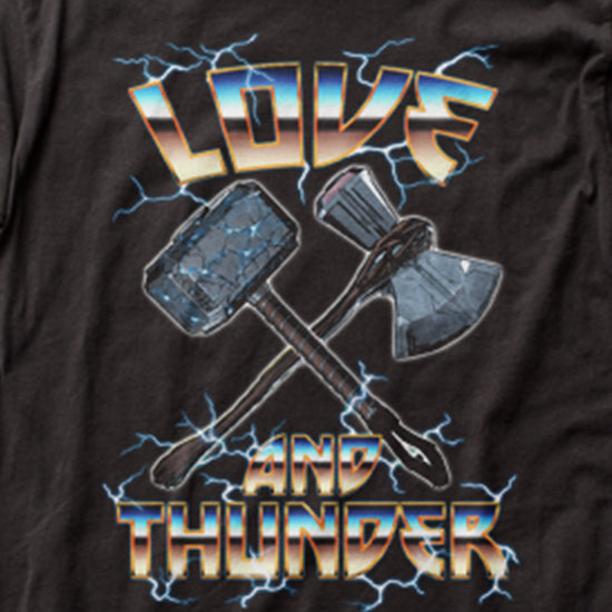 Mjolnir and Stormbreaker (Thor: Love and Thunder) Marvel 90's Action Unisex Shirt
