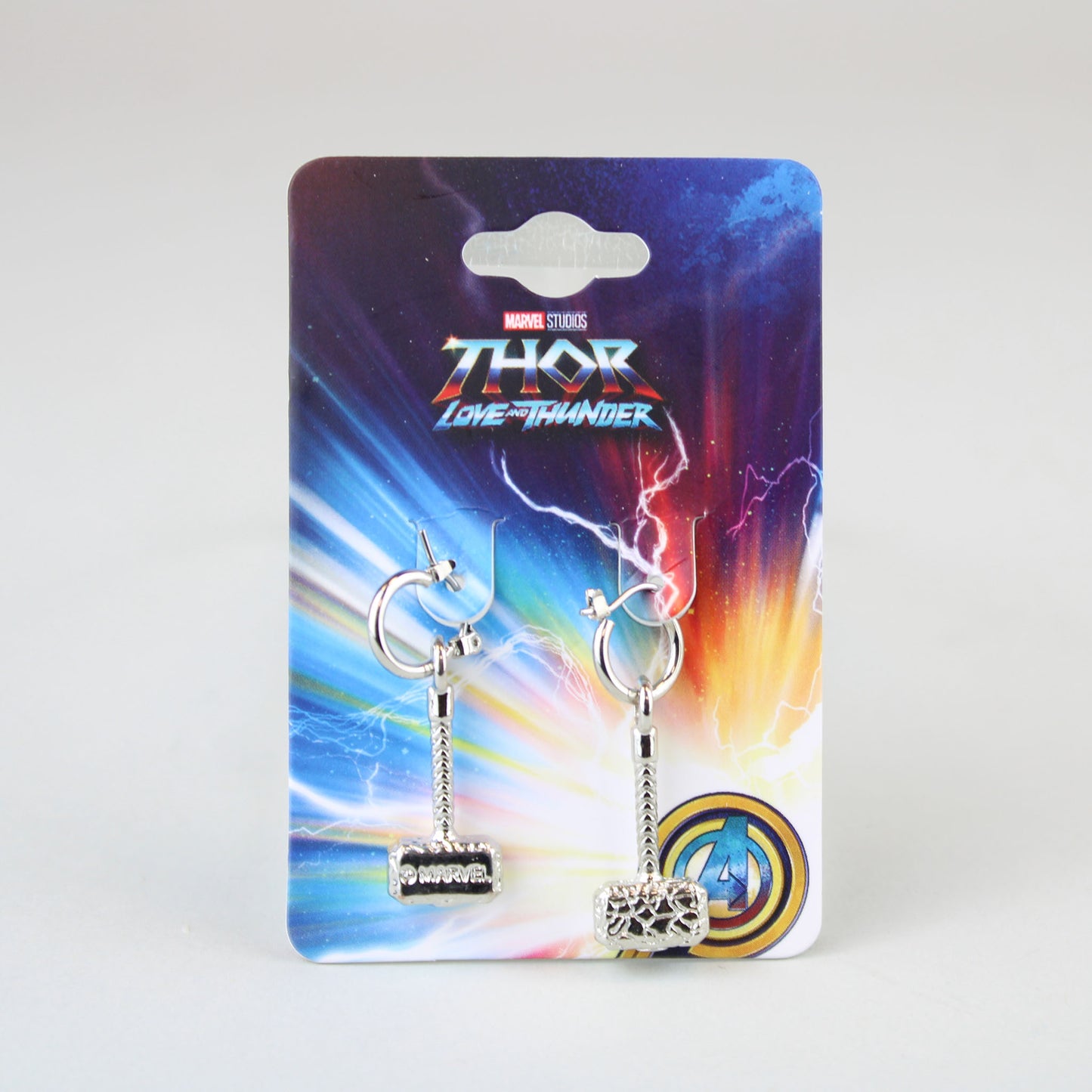 Load image into Gallery viewer, Reforged Mjolnir Hammer (Thor: Love and Thunder) Marvel Earrings

