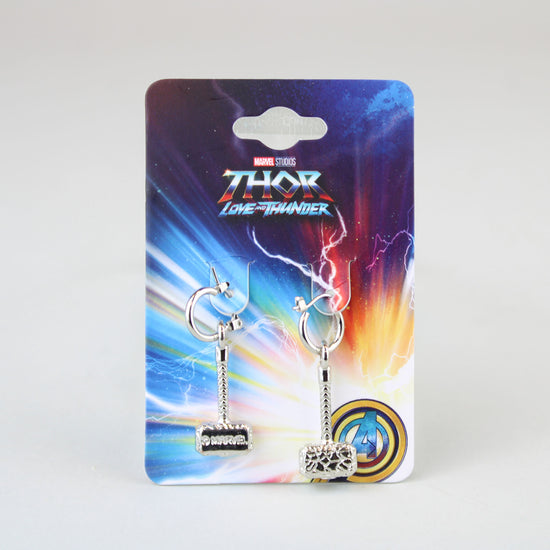 Reforged Mjolnir Hammer (Thor: Love and Thunder) Marvel Earrings