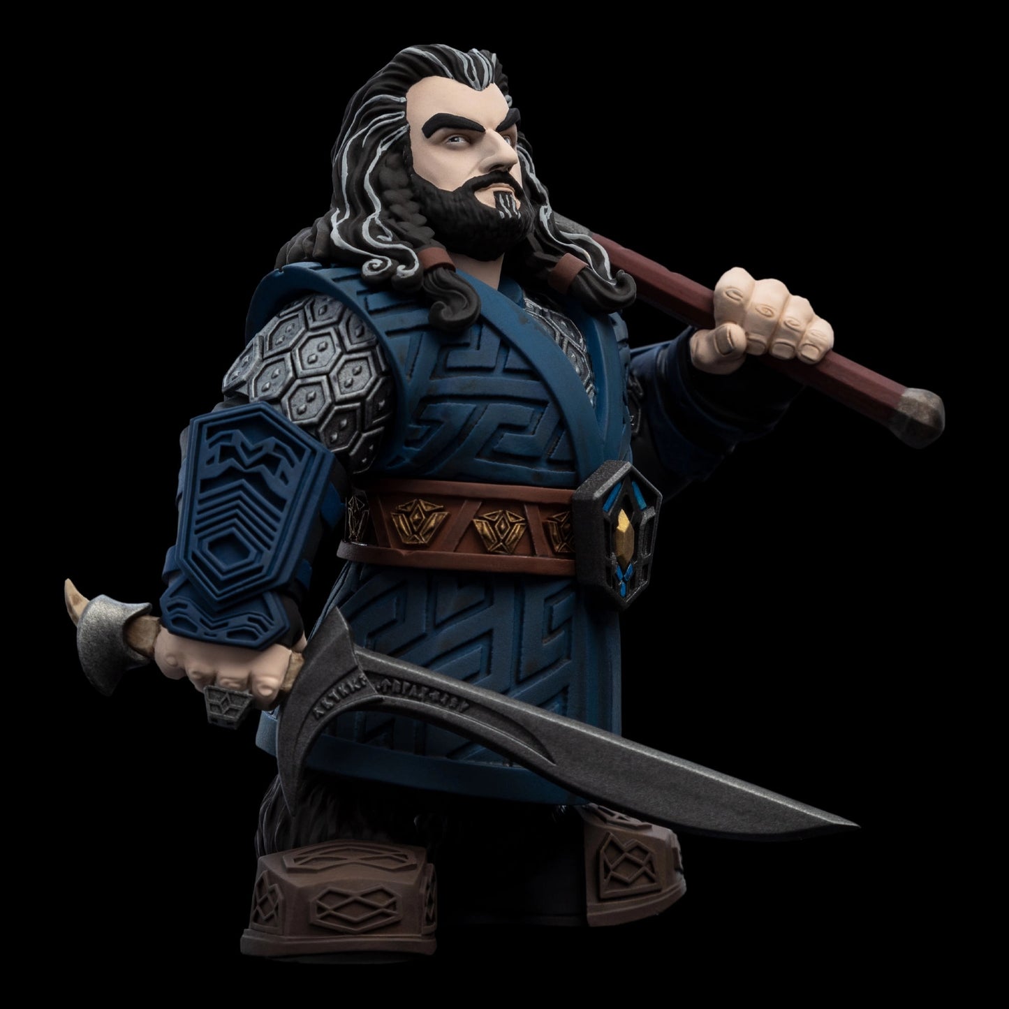 Thorin Oakenshield (The Hobbit) Limited Edition Axe Mini Epics Statue by Weta Workshop