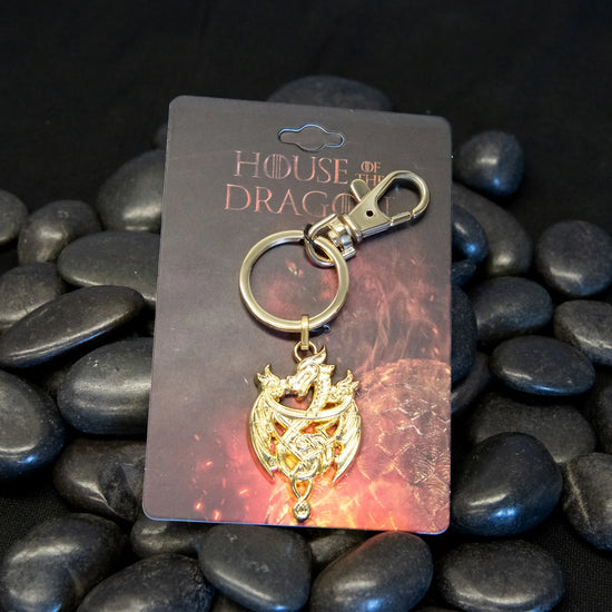 Three Dragons (House of the Dragon) Metal Keychain