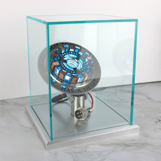 Iron Man Arc Reactor Lighted Full-Scale Prop Replica with Acrylic Case
