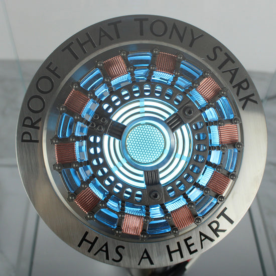 Load image into Gallery viewer, Iron Man Arc Reactor (Marvel) Lighted Full-Scale Prop Replica with Acrylic Case
