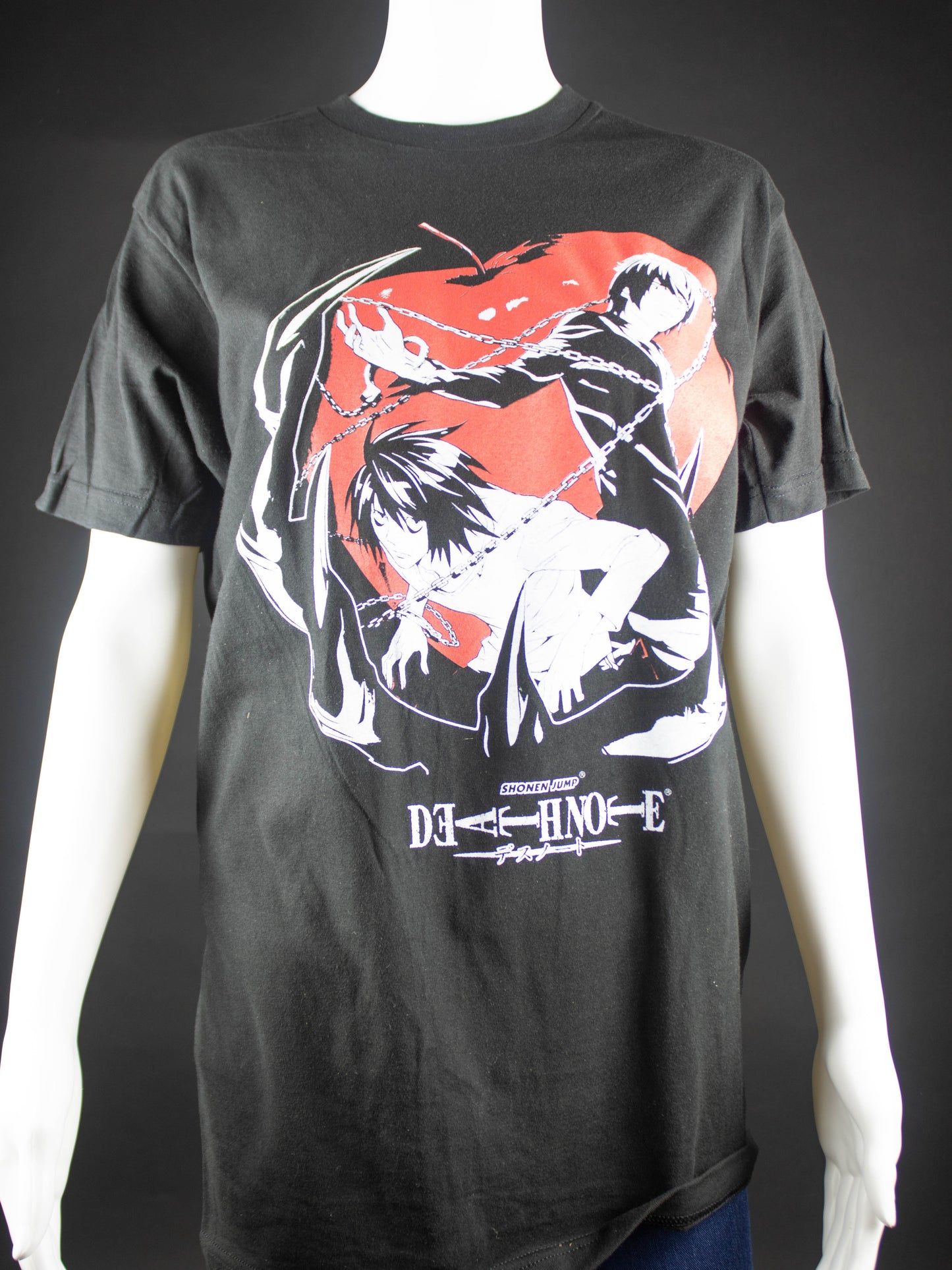 Load image into Gallery viewer, Light &amp;amp; L (Death Note) Black Shirt

