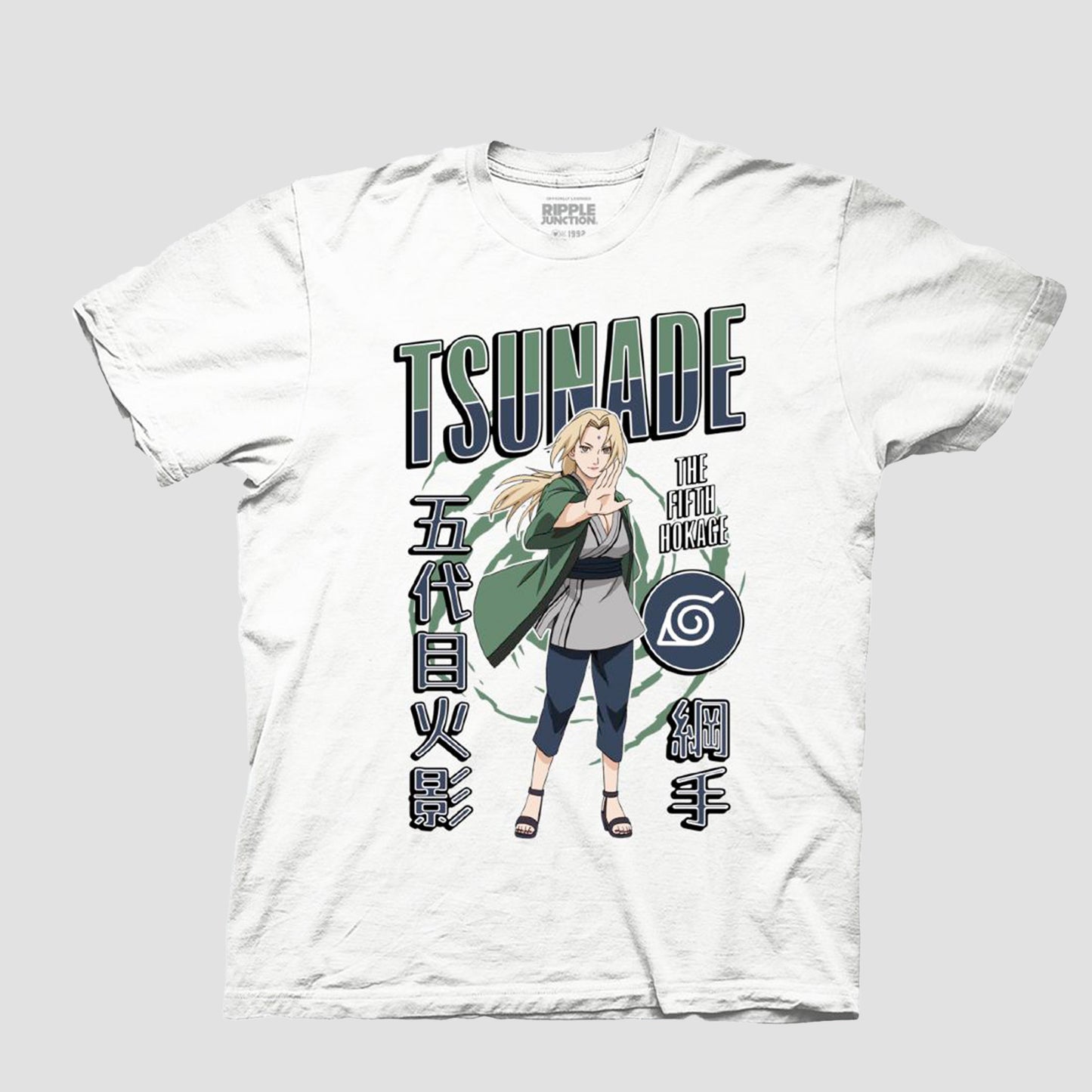 Load image into Gallery viewer, Tsunade (Naruto Shippuden) White Unisex Shirt
