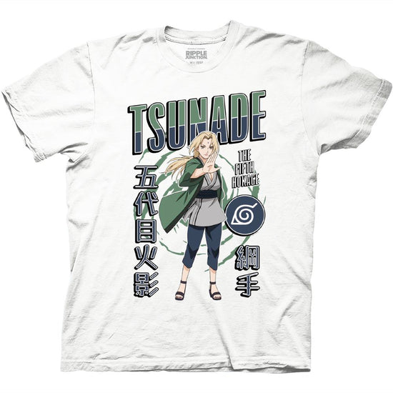 Tsunade "The Fifth Hokage" (Naruto Shippuden) White Unisex Shirt