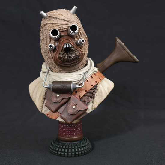 Load image into Gallery viewer, Tusken Raider (Star Wars: A New Hope) Legends in 3D Limited Edition 1:2 Scale Resin Bust
