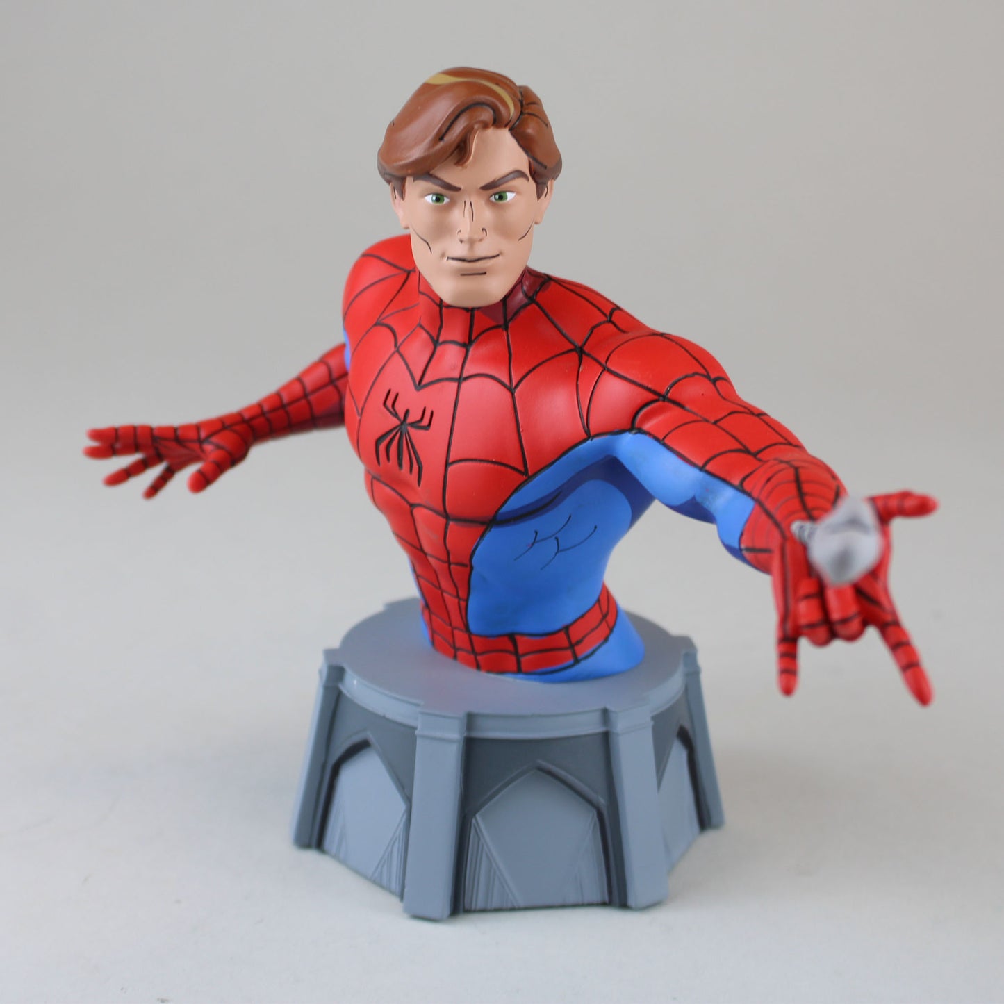 Unmasked Spider-Man (Spider-Man The Animated Series) Exclusive 1:7 Scale Statue Bust