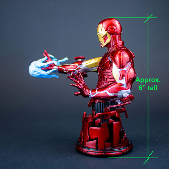 Load image into Gallery viewer, Iron Man Marvel Comics 1:7 Scale Resin Mini Bust
