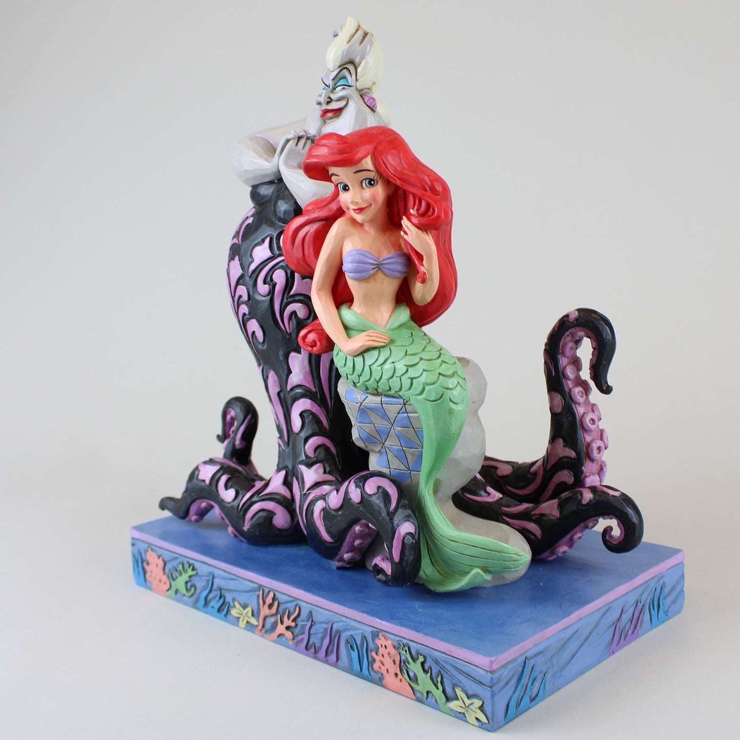 Load image into Gallery viewer, Ariel &amp;amp; Ursula &amp;quot;Wicked and Wishful&amp;quot; Jim Shore Disney Traditions Statue
