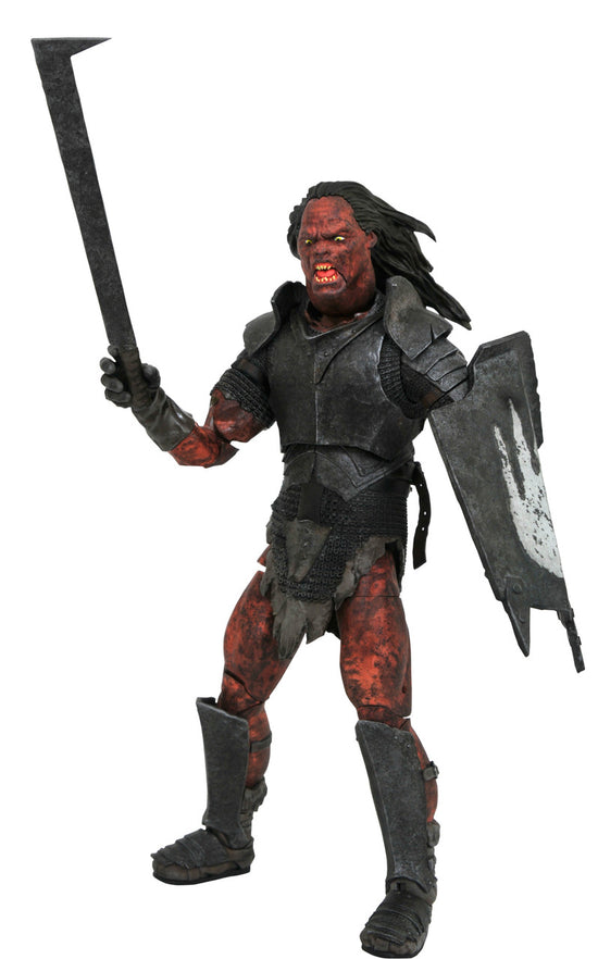 Load image into Gallery viewer, Uruk-Hai Orc (Lord of the Rings) Series 4 Deluxe Action Figure
