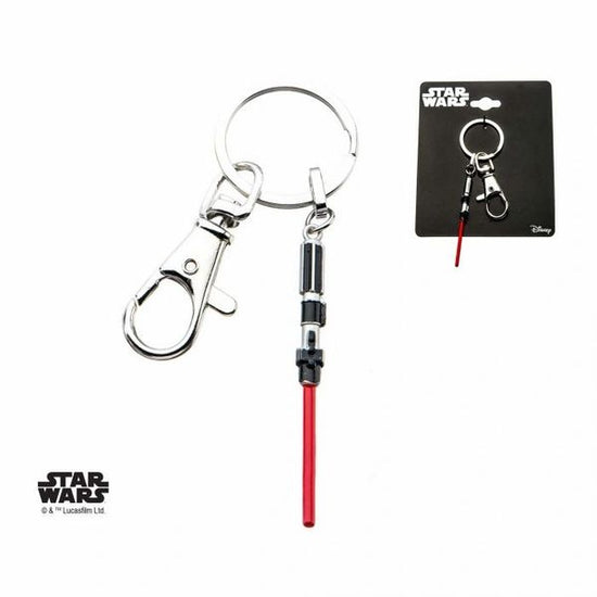 Load image into Gallery viewer, Darth Vader Star Wars Lightsaber Keychain
