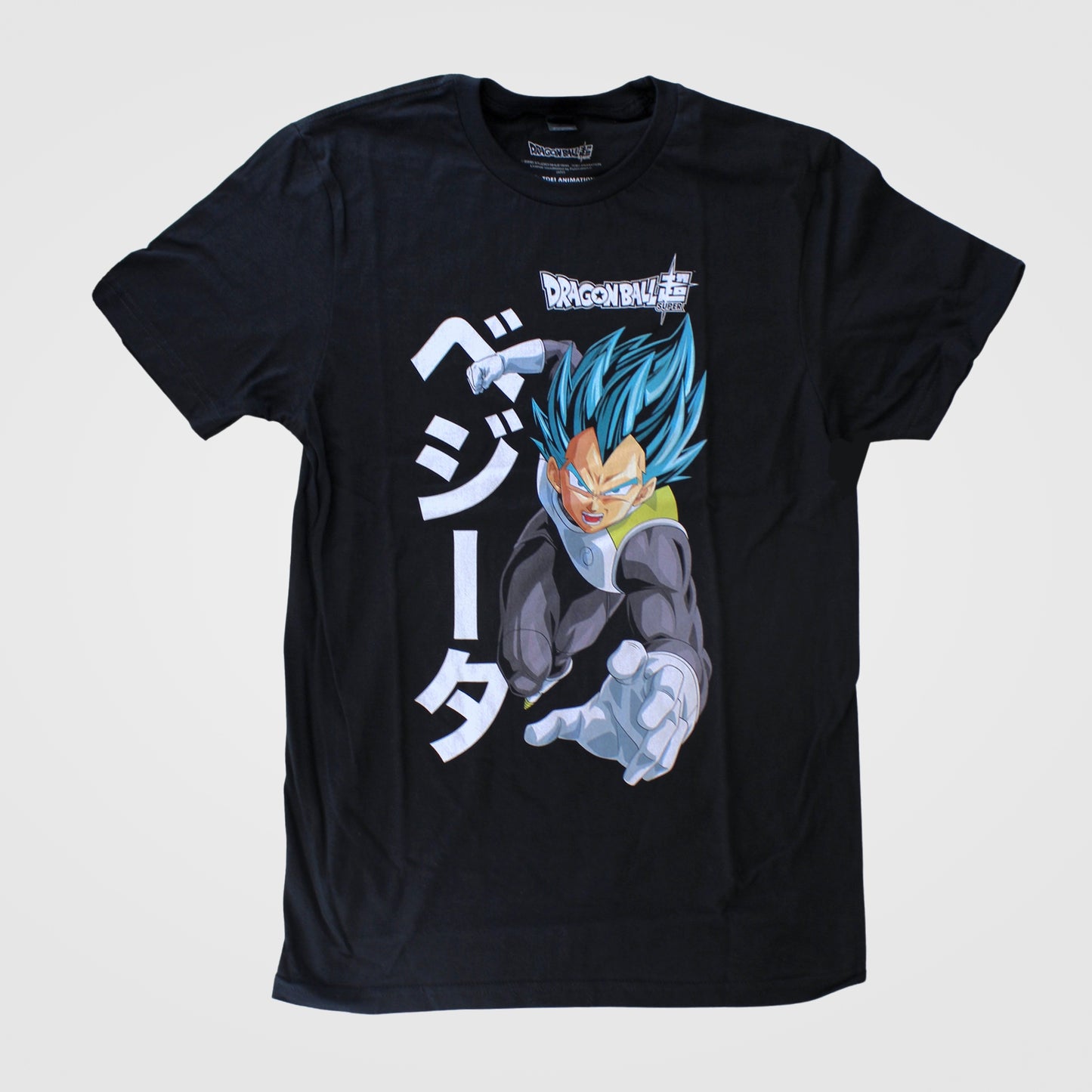 Vegeta Super Saiyan Blue SSGSS (Dragon Ball Super) Black Unisex Shirt