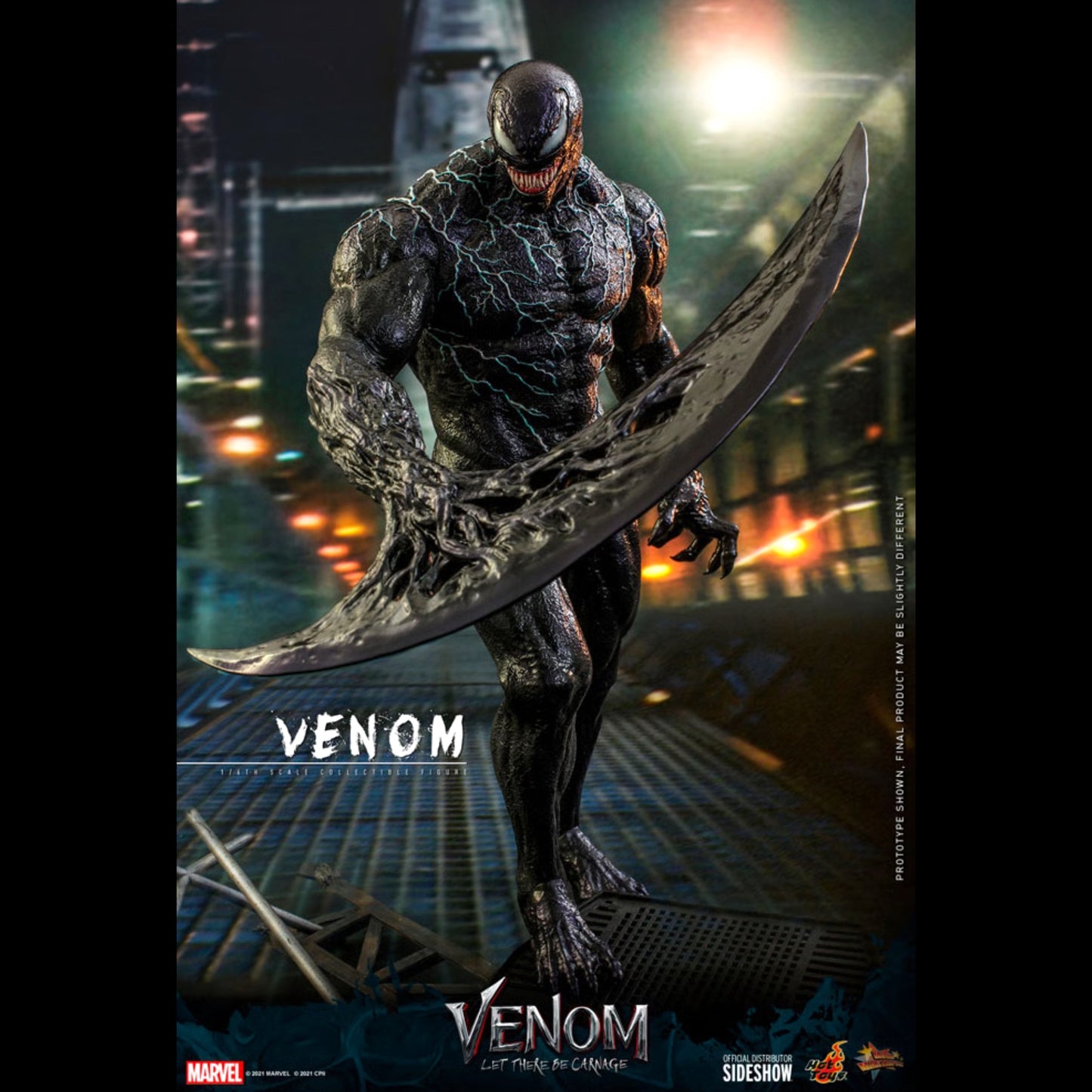 Venom (Venom: Let there be Carnage) Marvel 1:6 Scale Figure by Hot Toys