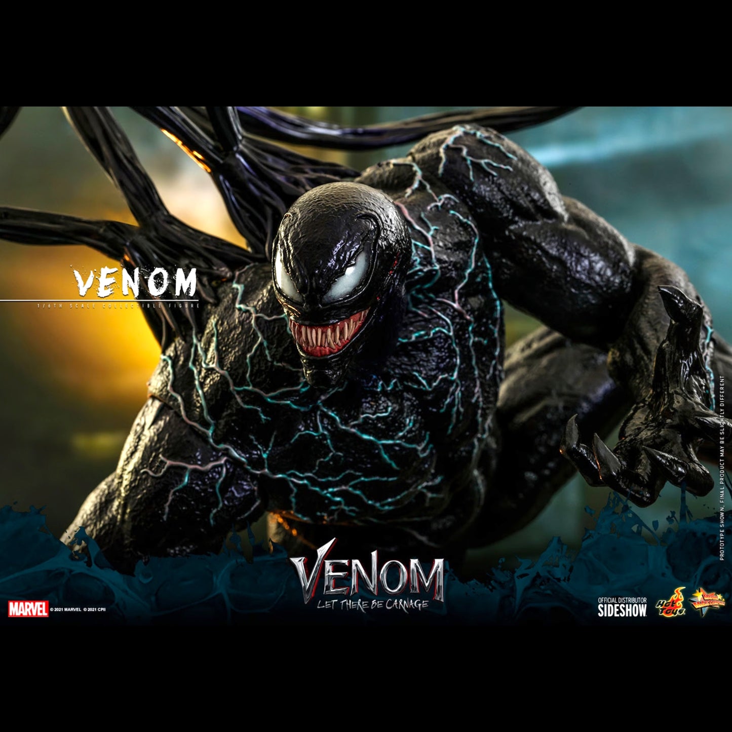  Venom (Venom: Let there be Carnage) Marvel 1:6 Scale Figure by Hot Toys