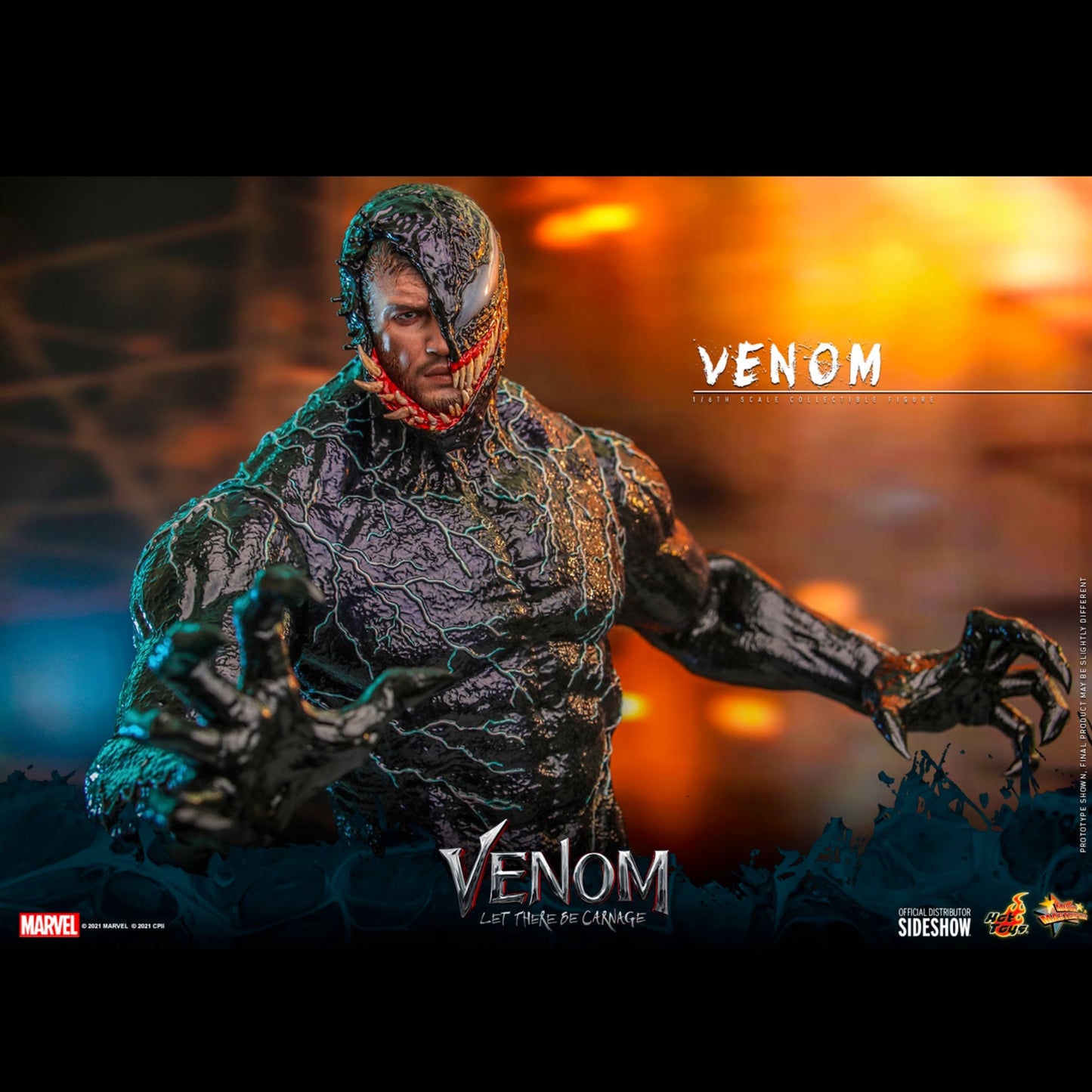  Venom (Venom: Let there be Carnage) Marvel 1:6 Scale Figure by Hot Toys