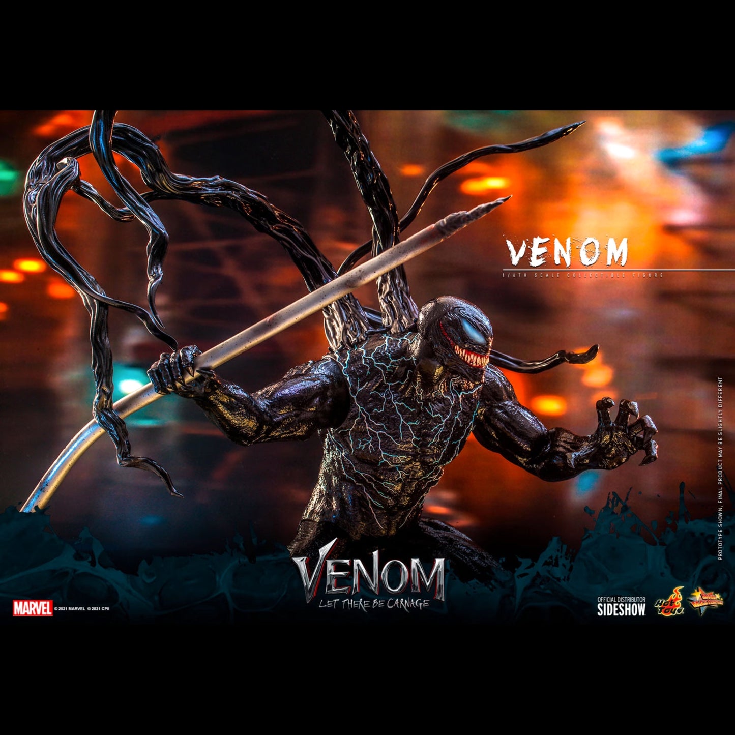 Venom (Venom: Let there be Carnage) Marvel 1:6 Scale Figure by Hot Toys