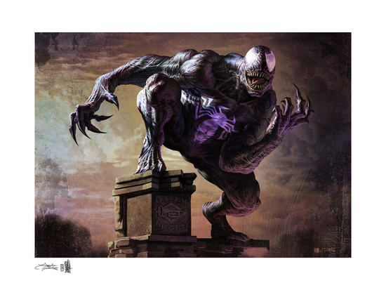 Load image into Gallery viewer, Venom Variant (Marvel Comics) Premium Art Print
