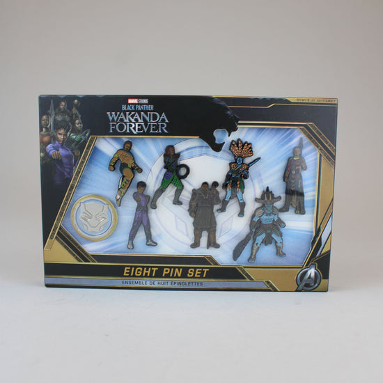 Black Panther: Wakanda Forever (Marvel) 8-Piece Set of Enamel Pins