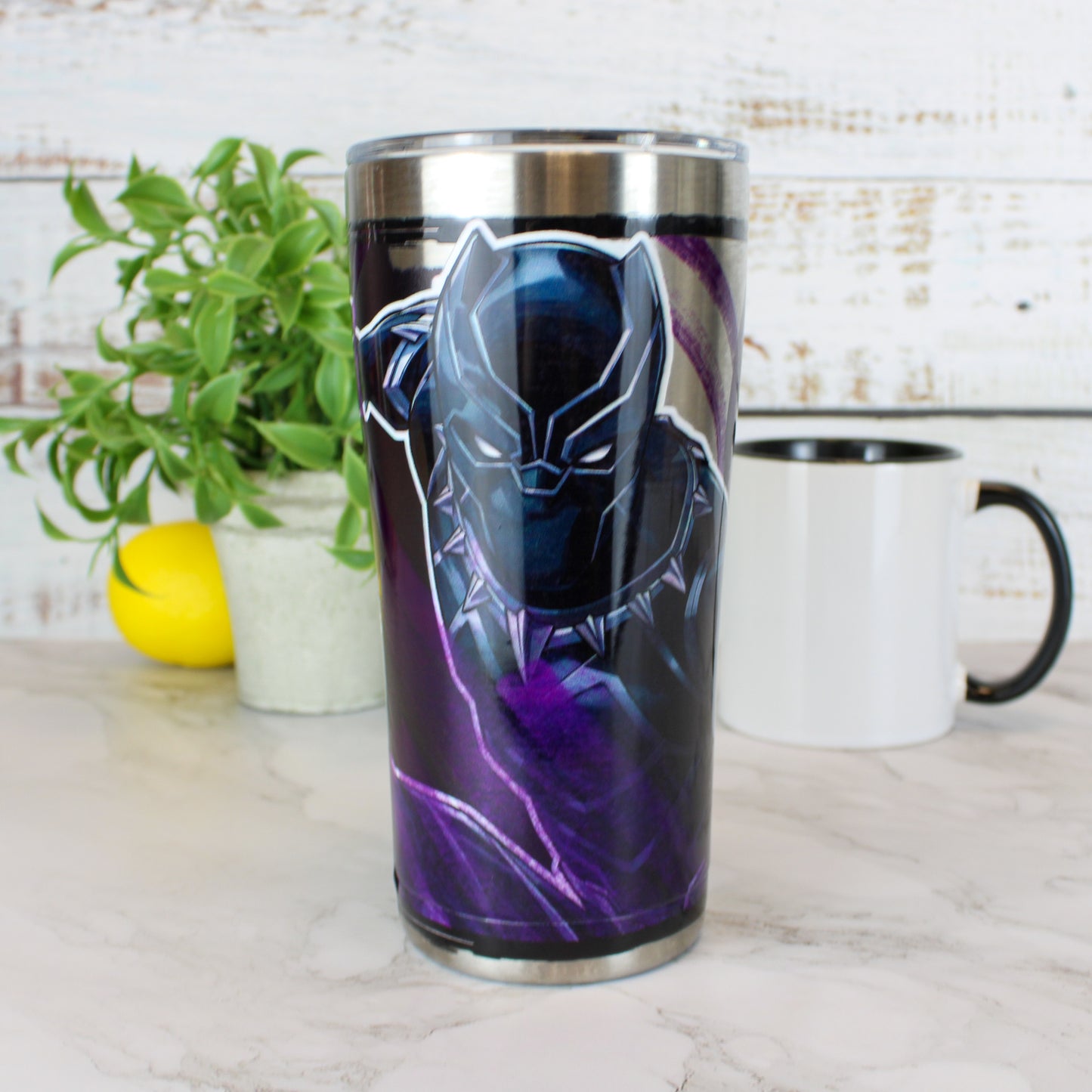 Black Panther Stainless Steel Travel Mug 20oz by Tervis
