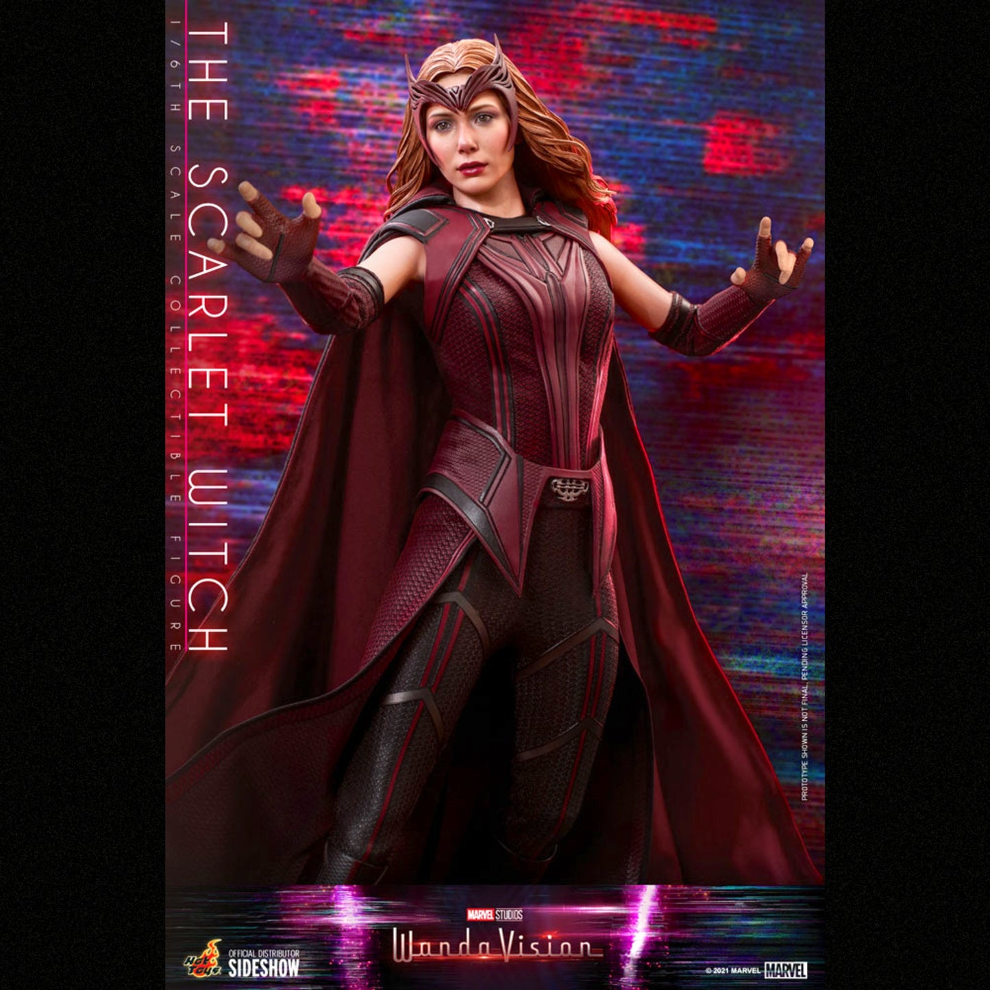 The Scarlet Witch (WandaVision) Marvel 1:6 Scale Figure by Hot Toys