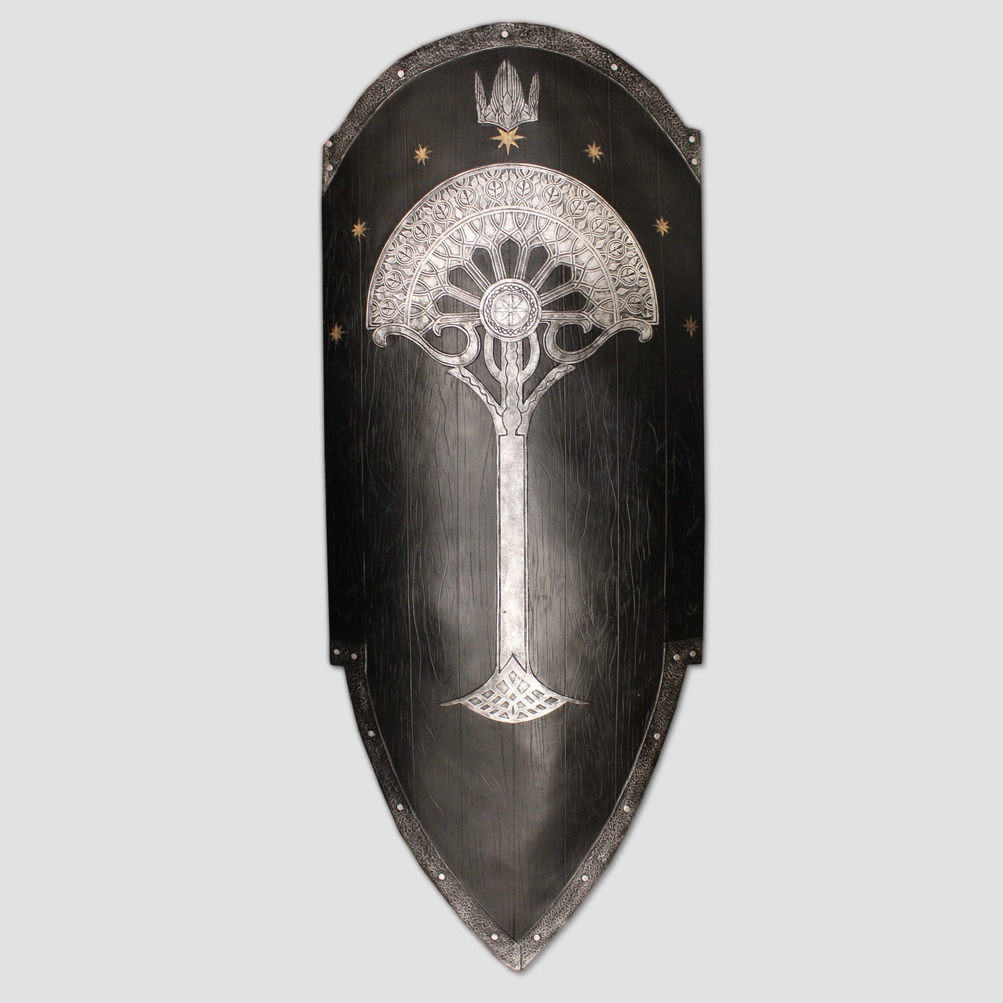 Load image into Gallery viewer, Gondor Shield and Banner Lord of the Rings Full-Scale Replica

