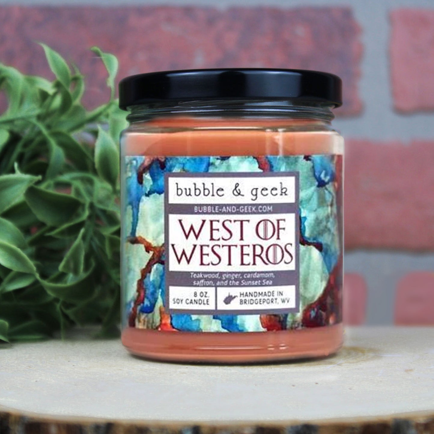 West of Westeros (Game of Thrones) Candle Jar