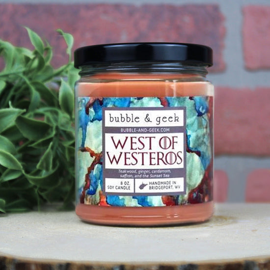 Load image into Gallery viewer, West of Westeros (Game of Thrones) Candle Jar
