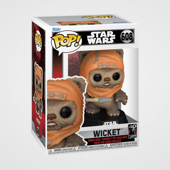 Load image into Gallery viewer, Wicket (Star Wars) Return of the Jedi 40th Anniversary Funko Pop!
