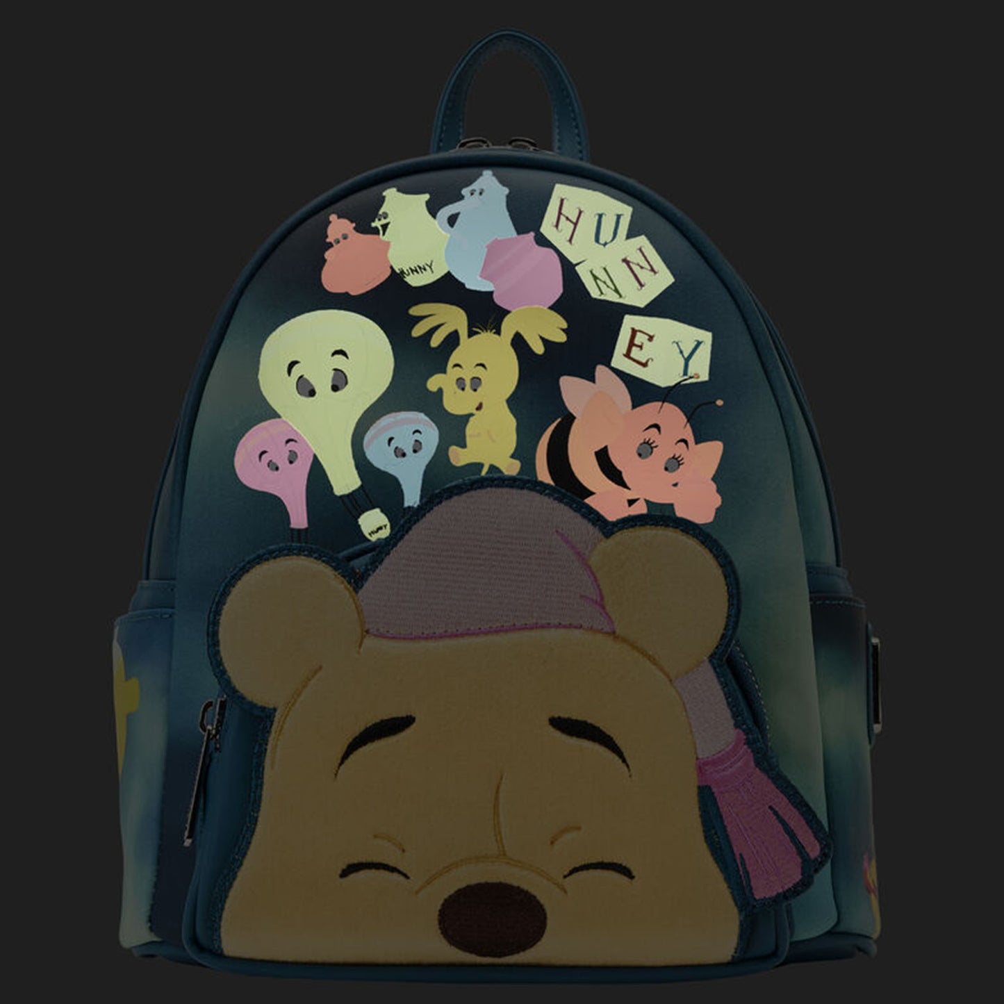 Disney Winnie The Pooh Honey Pot Convertible Bucket Backpack