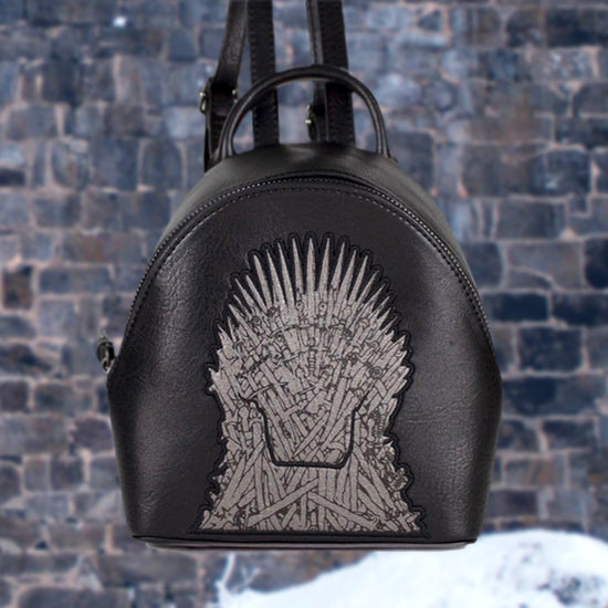 Load image into Gallery viewer, *Clearance* The Iron Throne (Game of Thrones) Micro Backpack by Danielle Nicole
