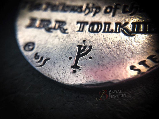 Load image into Gallery viewer, Wisdom of Gandalf™ &amp;quot;The Time That is Given To Us&amp;quot; Bronze Pendant
