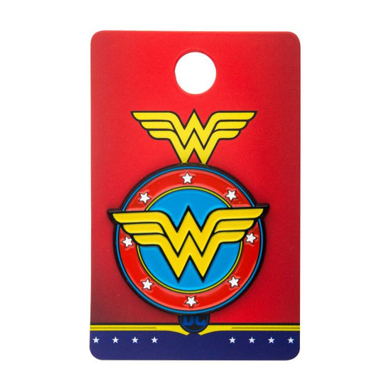 Load image into Gallery viewer, Wonder Woman  DC Comics Logo Enamel Pin
