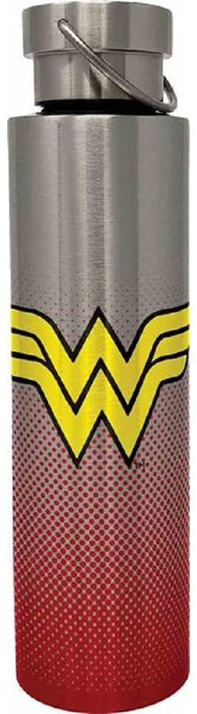 Load image into Gallery viewer, Wonder Woman Emblem (DC Comics) Stainless Steel 24oz Water Bottle
