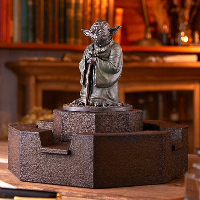 Load image into Gallery viewer, Yoda Fountain Statue (Star Wars) Lucasfilm 50th Anniversary Limited Edition Statue
