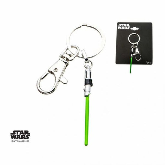 Yoda's Lightsaber Star Wars Keychain