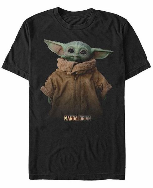 The Child Grogu Baby Yoda (Star Wars: The Mandalorian) Black Shirt