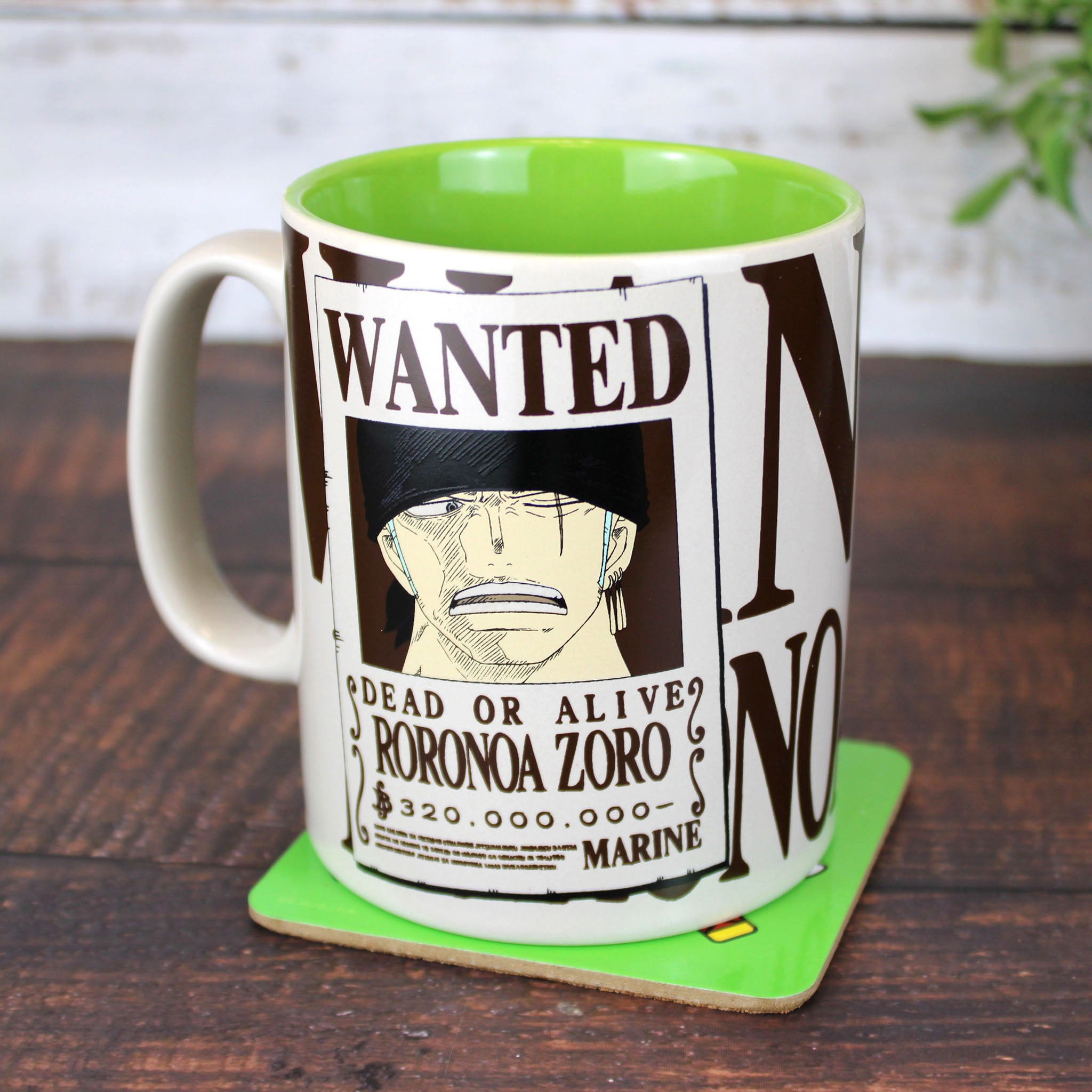 One Piece Zoro Mug & Coaster Gift Set – Collector's Outpost